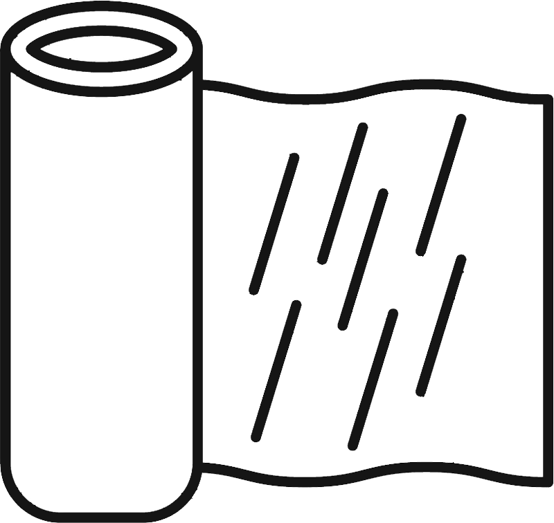 plastic wrap icon design for personal and commercial use free vector